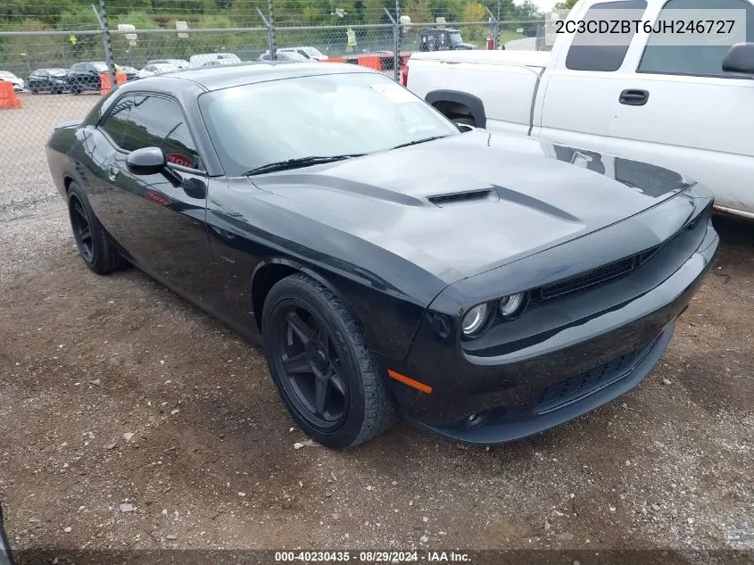 2018 Dodge Challenger R/T VIN: 2C3CDZBT6JH246727 Lot: 40230435