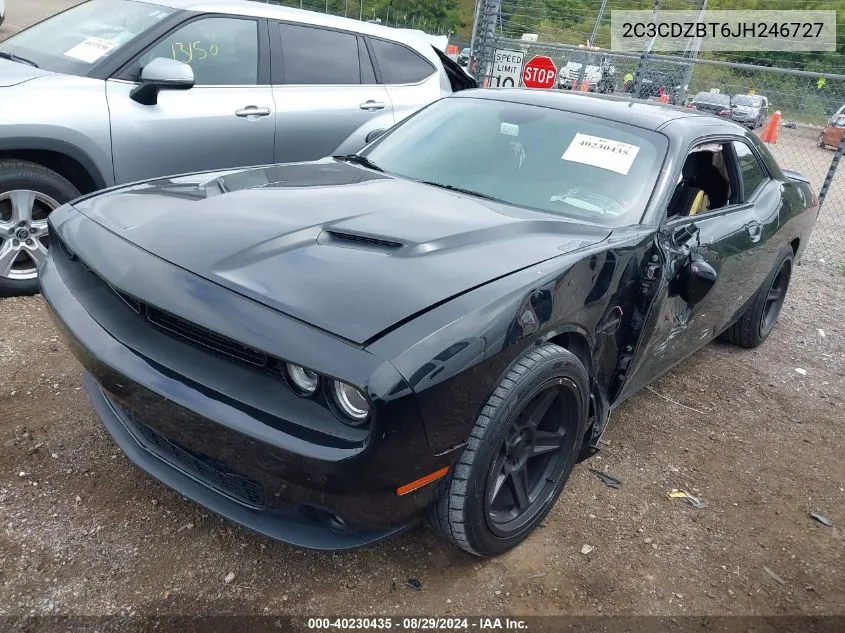 2018 Dodge Challenger R/T VIN: 2C3CDZBT6JH246727 Lot: 40230435