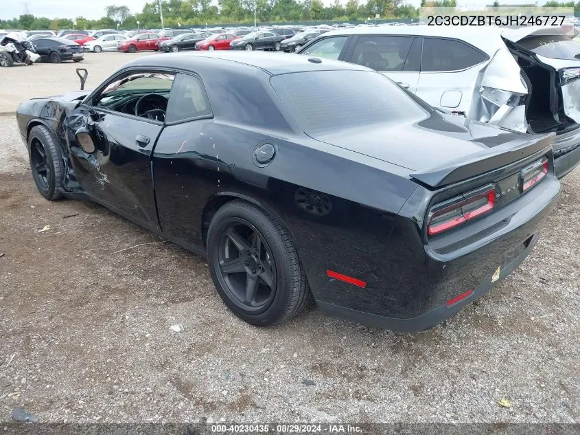 2C3CDZBT6JH246727 2018 Dodge Challenger R/T