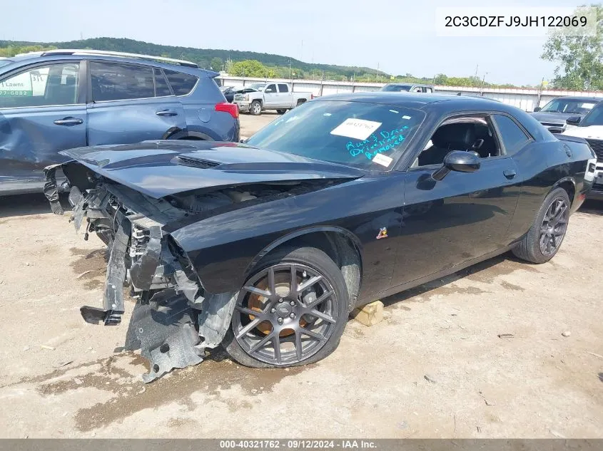 2018 Dodge Challenger R/T 392 VIN: 2C3CDZFJ9JH122069 Lot: 40321762