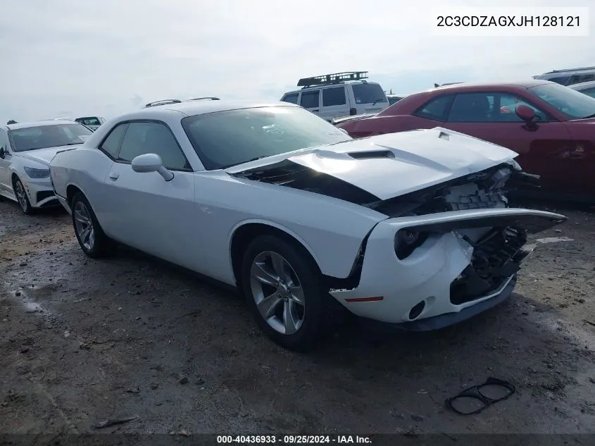 2018 Dodge Challenger Sxt VIN: 2C3CDZAGXJH128121 Lot: 40436933