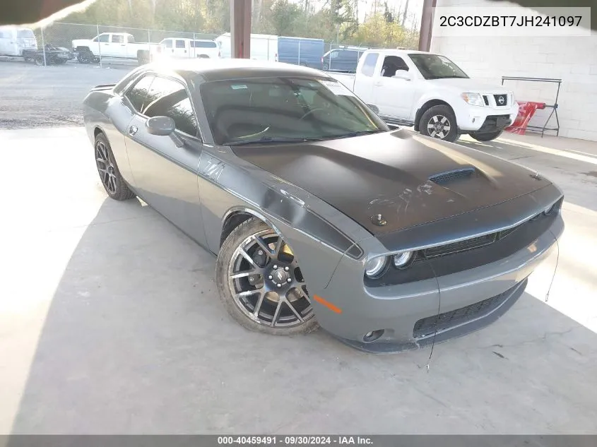 2018 Dodge Challenger T/A VIN: 2C3CDZBT7JH241097 Lot: 40459491