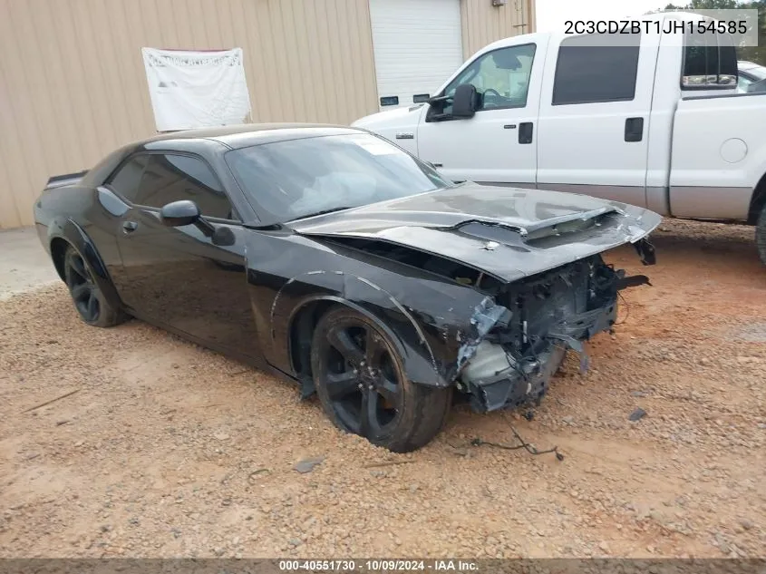 2018 Dodge Challenger R/T VIN: 2C3CDZBT1JH154585 Lot: 40551730