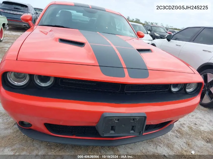 2C3CDZGG5JH245225 2018 Dodge Challenger Gt Awd