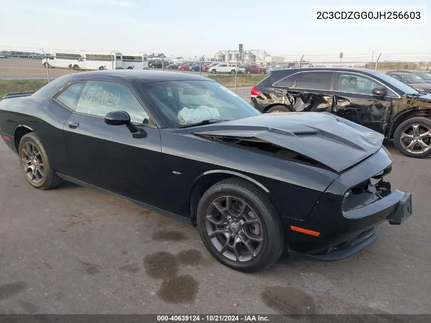 2018 Dodge Challenger Gt VIN: 2C3CDZGG0JH256603 Lot: 40639124