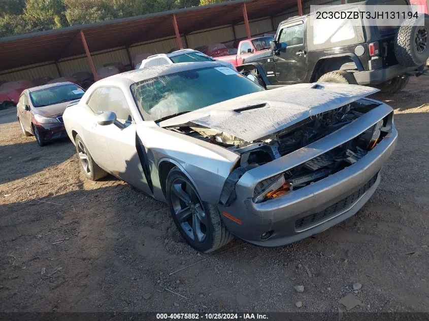 2018 Dodge Challenger R/T VIN: 2C3CDZBT3JH131194 Lot: 40675882