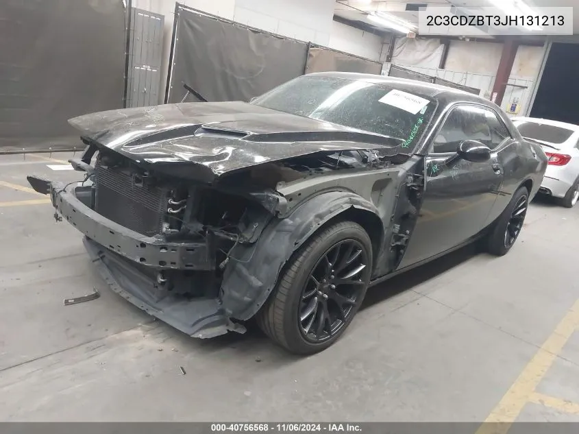 2018 Dodge Challenger R/T VIN: 2C3CDZBT3JH131213 Lot: 40756568