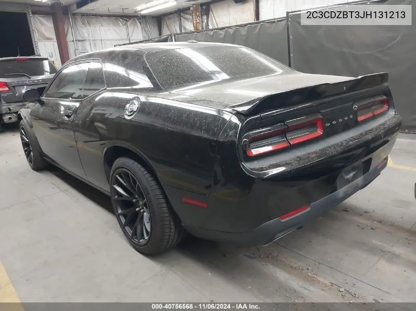 2018 Dodge Challenger R/T VIN: 2C3CDZBT3JH131213 Lot: 40756568