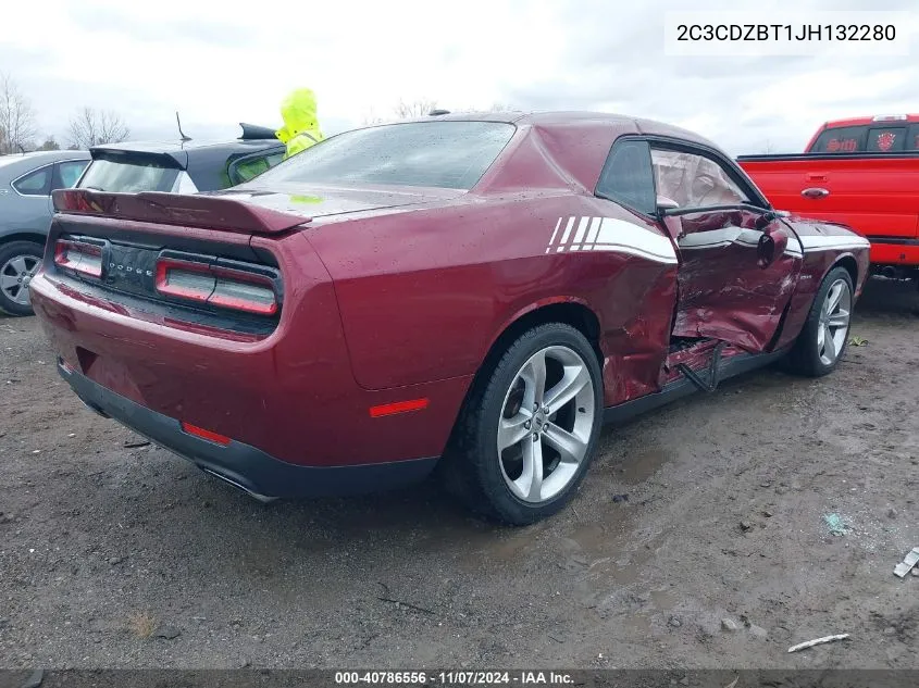 2018 Dodge Challenger R/T VIN: 2C3CDZBT1JH132280 Lot: 40786556