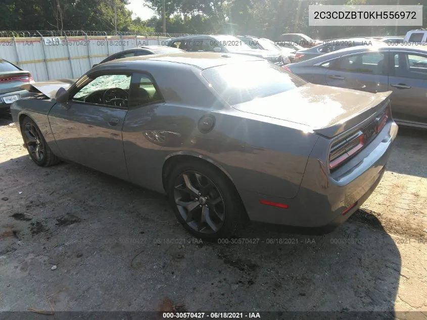 2019 Dodge Challenger R/T VIN: 2C3CDZBT0KH556972 Lot: 30570427