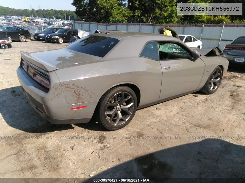 2019 Dodge Challenger R/T VIN: 2C3CDZBT0KH556972 Lot: 30570427