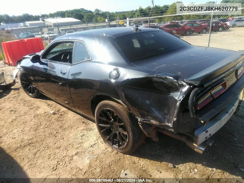 2019 Dodge Challenger R/T Scat Pack VIN: 2C3CDZFJ8KH620779 Lot: 39705463