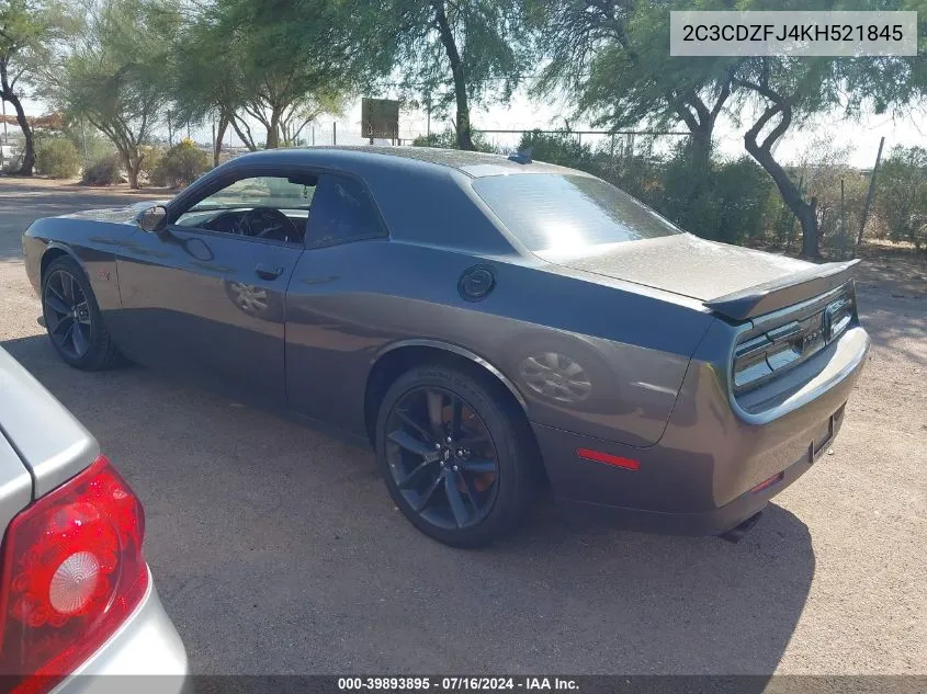 2C3CDZFJ4KH521845 2019 Dodge Challenger R/T Scat Pack