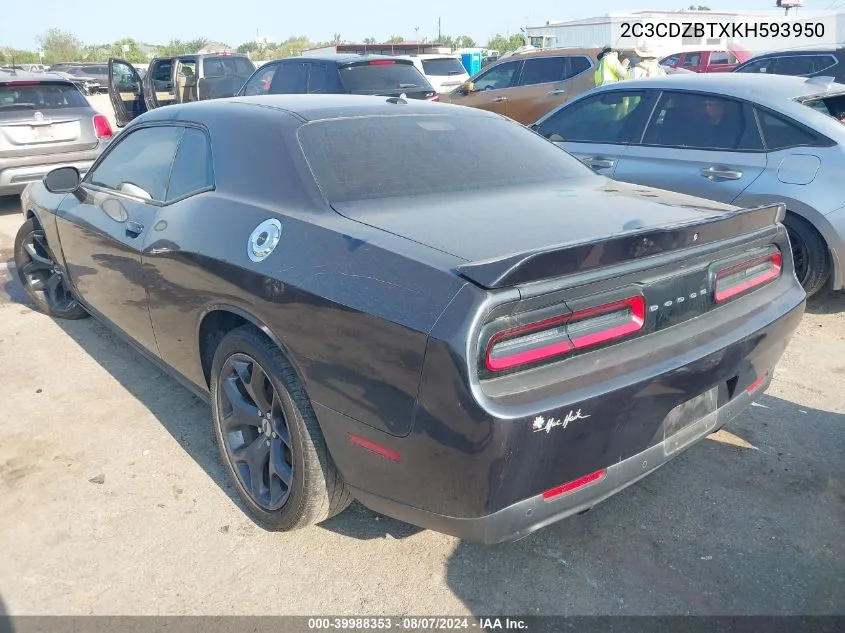 2C3CDZBTXKH593950 2019 Dodge Challenger R/T