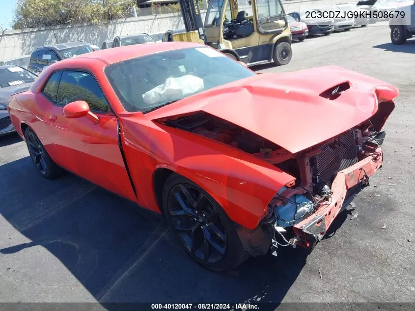 2C3CDZJG9KH508679 2019 Dodge Challenger Gt