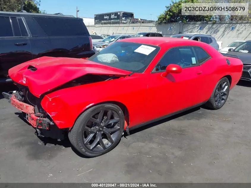 2C3CDZJG9KH508679 2019 Dodge Challenger Gt