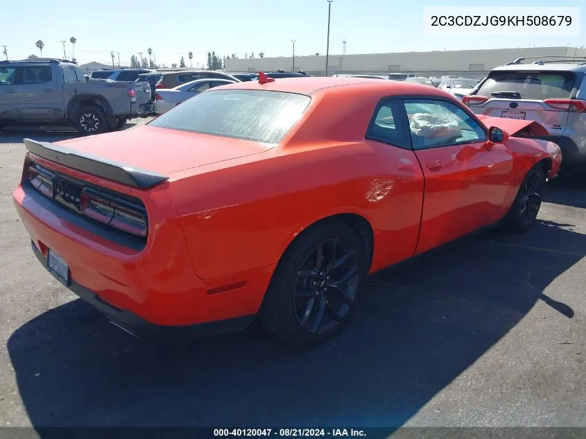 2C3CDZJG9KH508679 2019 Dodge Challenger Gt