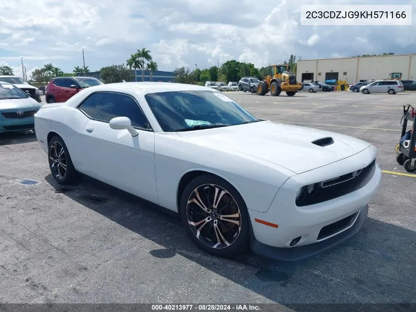 2C3CDZJG9KH571166 2019 Dodge Challenger Gt