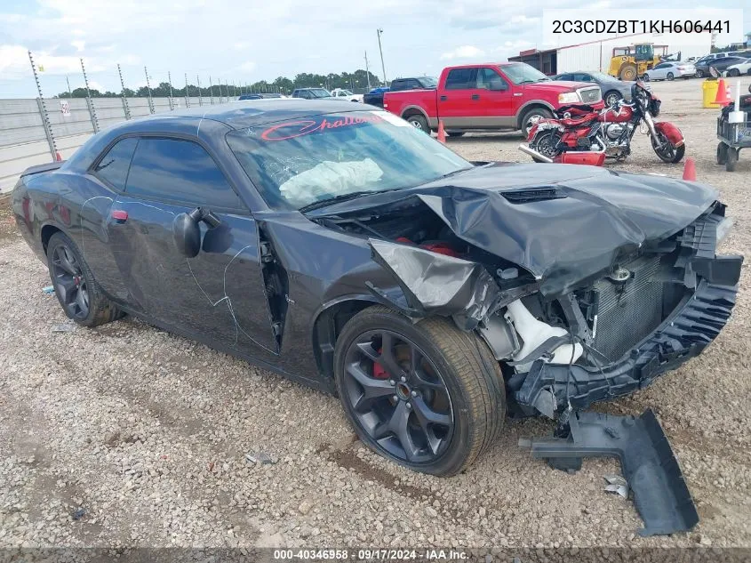 2019 Dodge Challenger R/T VIN: 2C3CDZBT1KH606441 Lot: 40346958