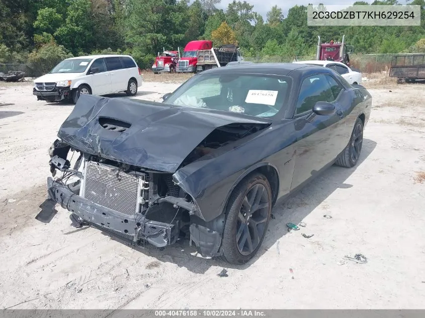 2019 Dodge Challenger R/T VIN: 2C3CDZBT7KH629254 Lot: 40476158