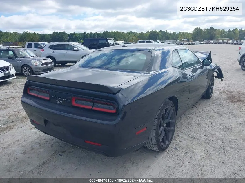 2019 Dodge Challenger R/T VIN: 2C3CDZBT7KH629254 Lot: 40476158