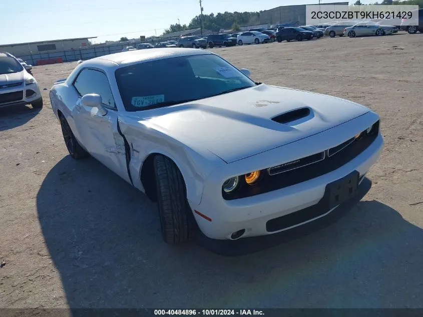 2019 Dodge Challenger R/T VIN: 2C3CDZBT9KH621429 Lot: 40484896