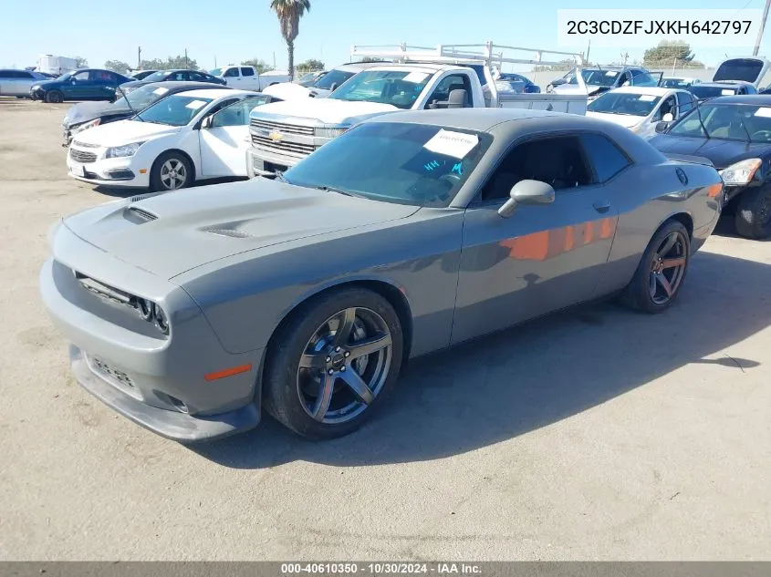 2019 Dodge Challenger R/T Scat Pack VIN: 2C3CDZFJXKH642797 Lot: 40610350