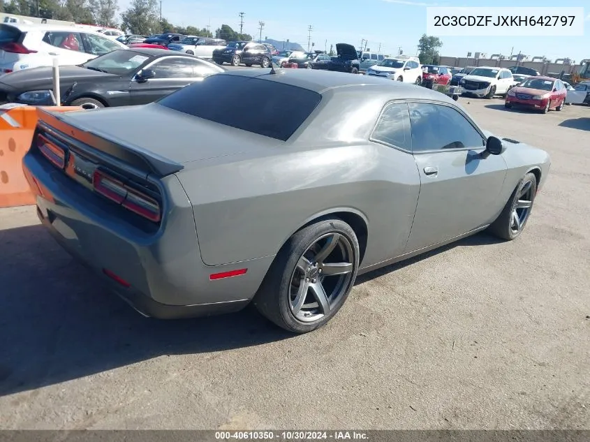 2019 Dodge Challenger R/T Scat Pack VIN: 2C3CDZFJXKH642797 Lot: 40610350