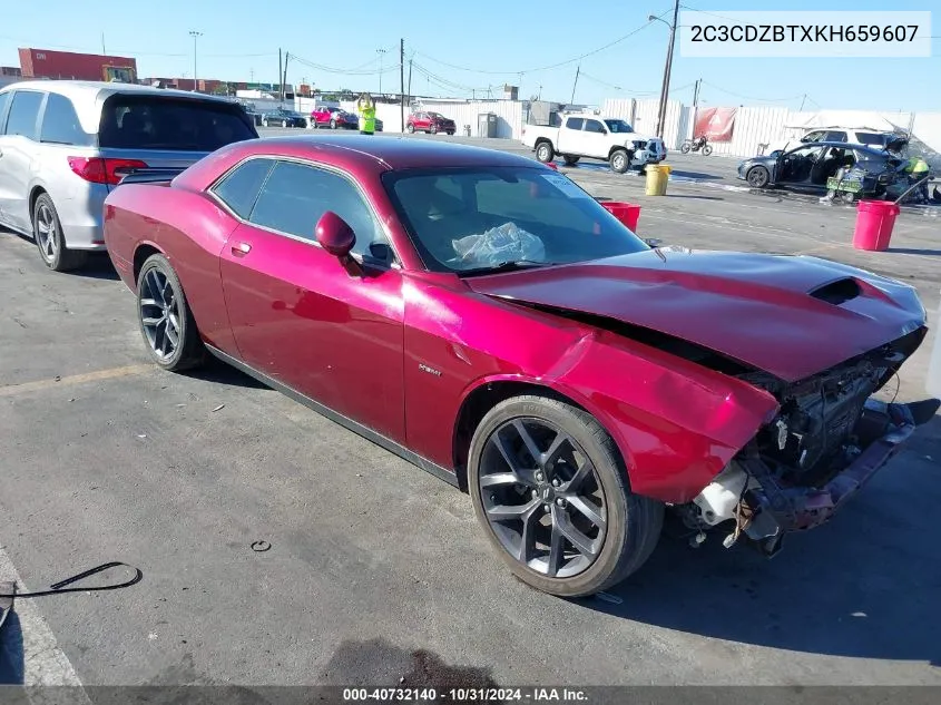 2019 Dodge Challenger R/T VIN: 2C3CDZBTXKH659607 Lot: 40732140