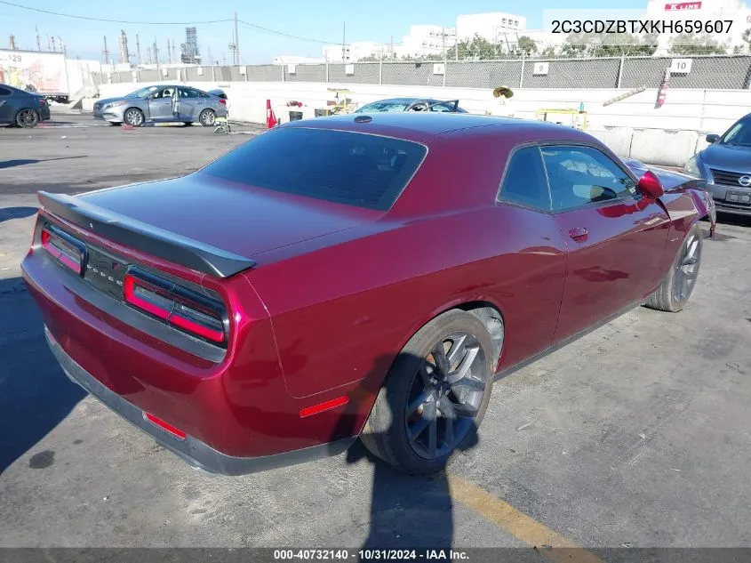 2019 Dodge Challenger R/T VIN: 2C3CDZBTXKH659607 Lot: 40732140