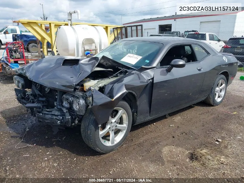 2020 Dodge Challenger Sxt VIN: 2C3CDZAG3LH157124 Lot: 39457721