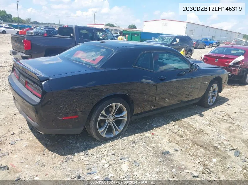 2020 Dodge Challenger R/T VIN: 2C3CDZBT2LH146319 Lot: 39801324