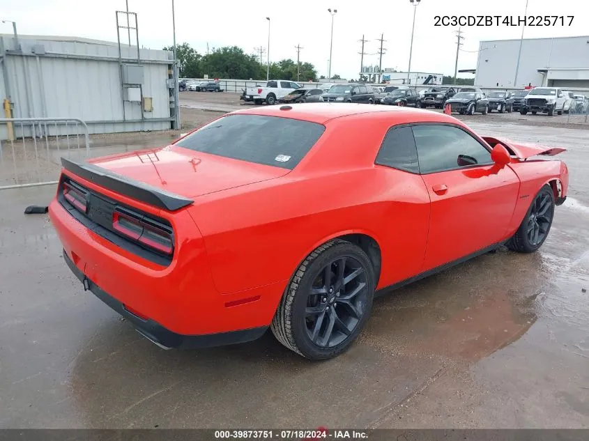 2020 Dodge Challenger R/T VIN: 2C3CDZBT4LH225717 Lot: 39873751