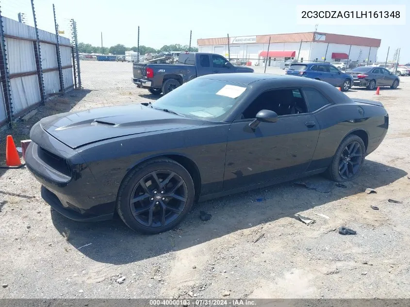 2020 Dodge Challenger Sxt VIN: 2C3CDZAG1LH161348 Lot: 40000103