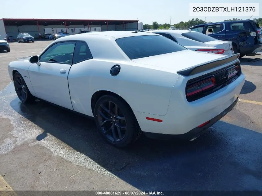 2C3CDZBTXLH121376 2020 Dodge Challenger R/T