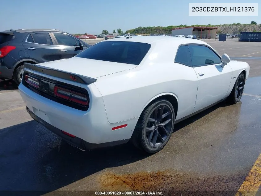 2020 Dodge Challenger R/T VIN: 2C3CDZBTXLH121376 Lot: 40051629