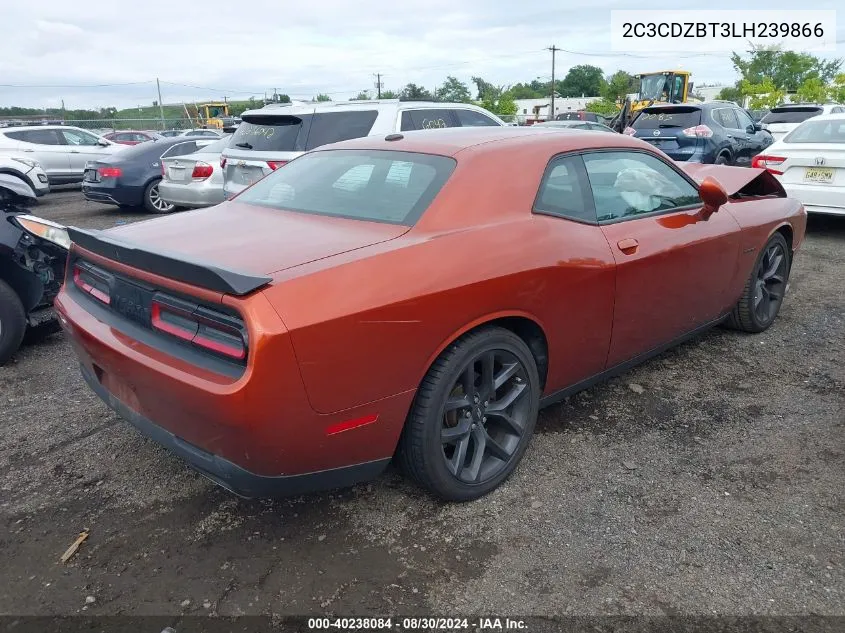 2C3CDZBT3LH239866 2020 Dodge Challenger R/T