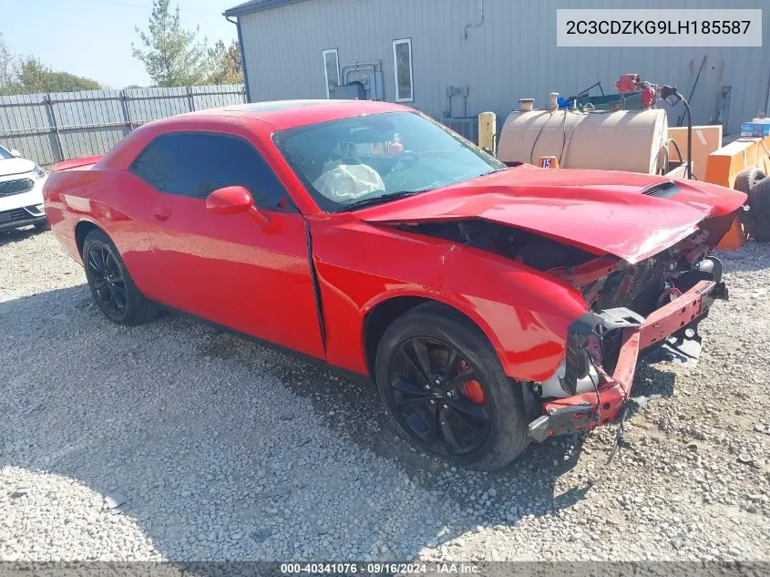 2020 Dodge Challenger Gt VIN: 2C3CDZKG9LH185587 Lot: 40341076