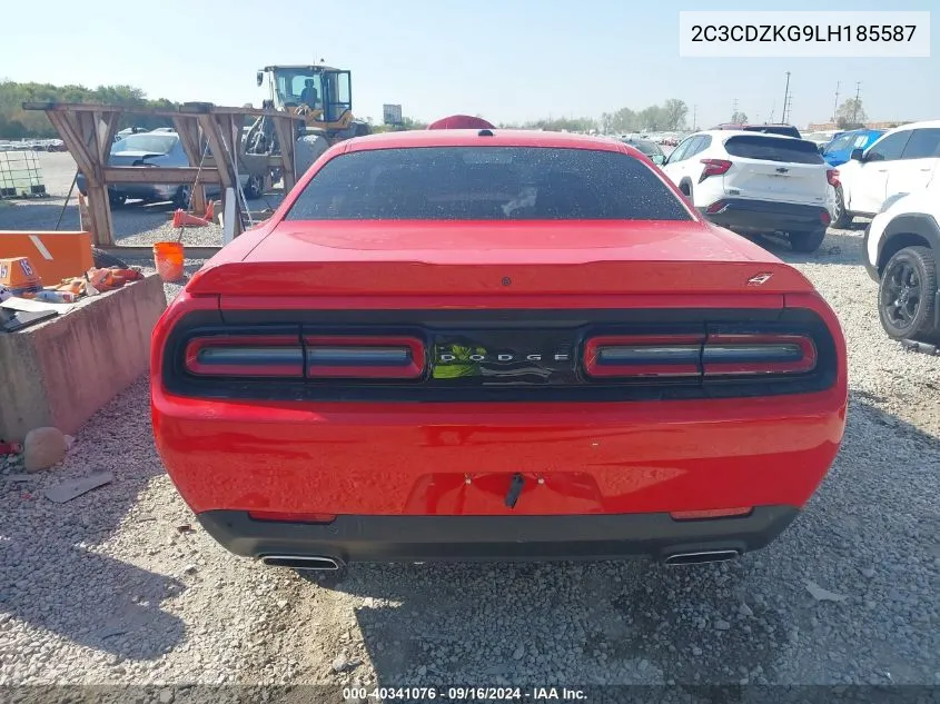 2020 Dodge Challenger Gt VIN: 2C3CDZKG9LH185587 Lot: 40341076