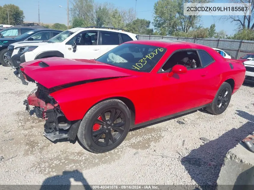 2020 Dodge Challenger Gt VIN: 2C3CDZKG9LH185587 Lot: 40341076