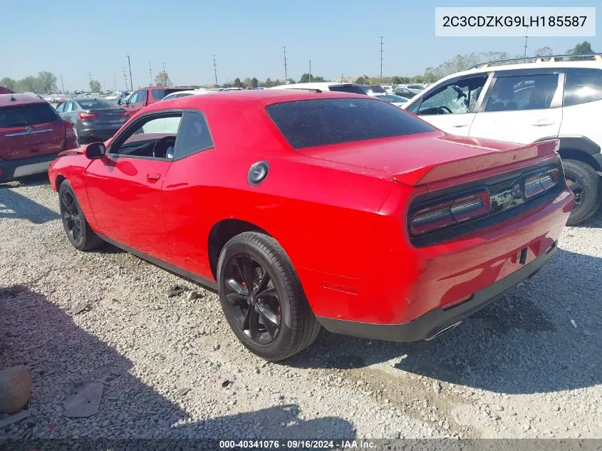 2020 Dodge Challenger Gt VIN: 2C3CDZKG9LH185587 Lot: 40341076