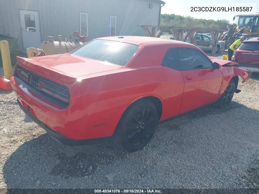 2020 Dodge Challenger Gt VIN: 2C3CDZKG9LH185587 Lot: 40341076