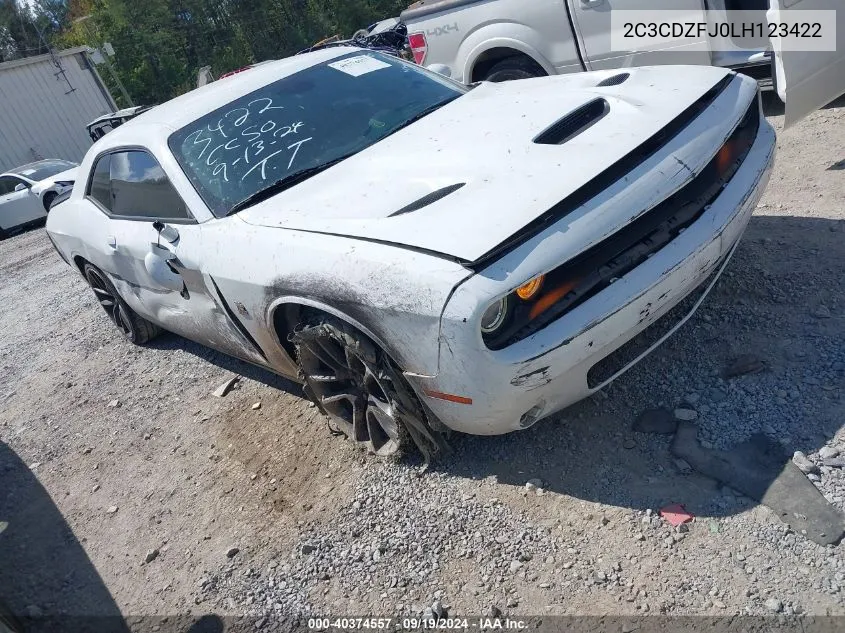 2020 Dodge Challenger R/T Scat Pack VIN: 2C3CDZFJ0LH123422 Lot: 40374557