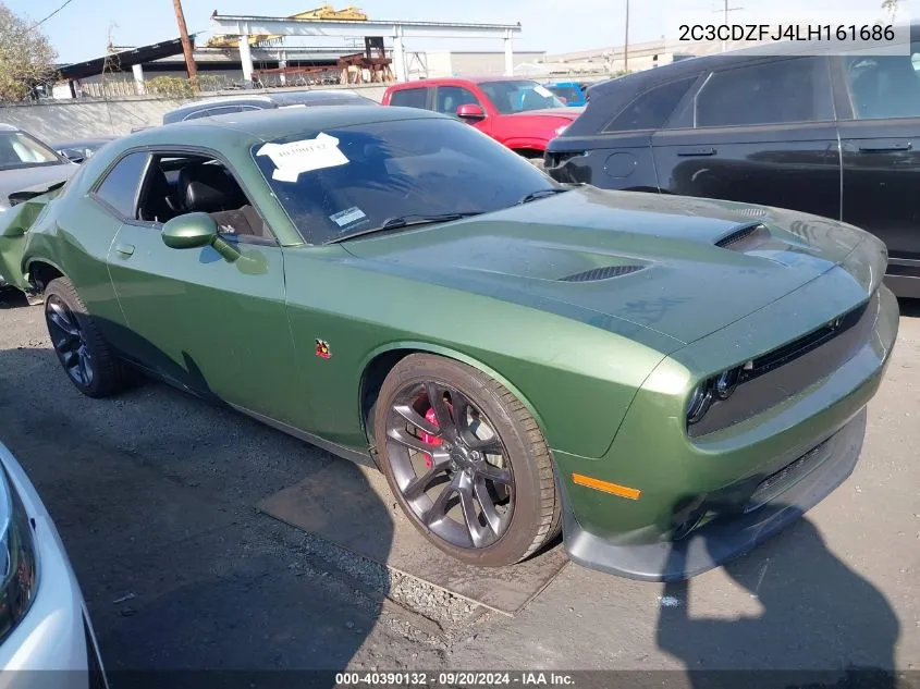 2020 Dodge Challenger R/T Scat Pack VIN: 2C3CDZFJ4LH161686 Lot: 40390132