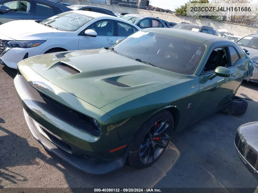 2020 Dodge Challenger R/T Scat Pack VIN: 2C3CDZFJ4LH161686 Lot: 40390132