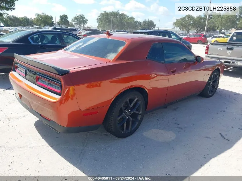 2020 Dodge Challenger R/T VIN: 2C3CDZBT0LH225858 Lot: 40405011