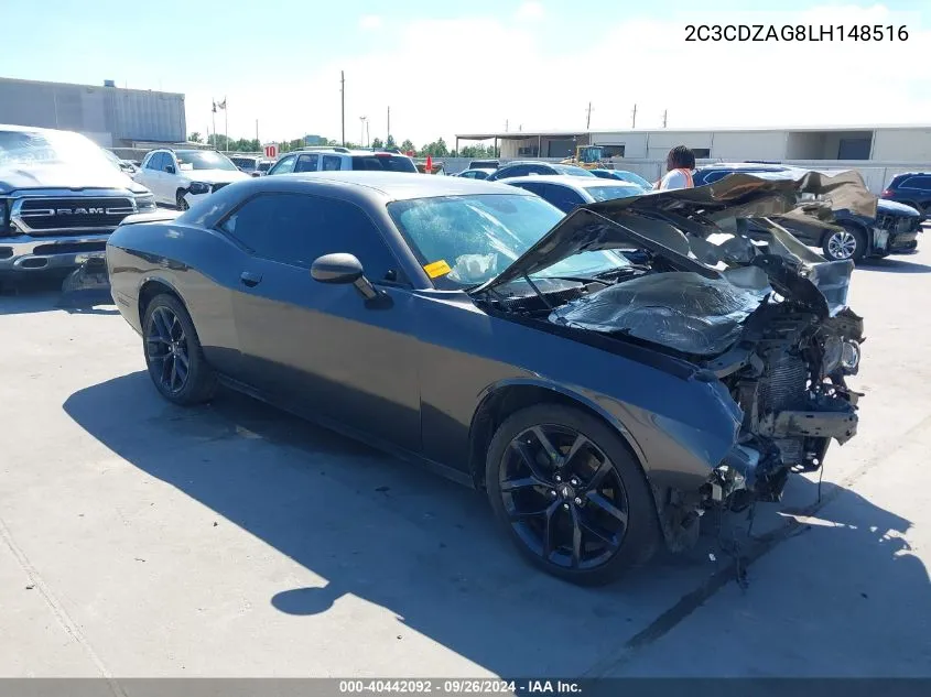 2020 Dodge Challenger Sxt VIN: 2C3CDZAG8LH148516 Lot: 40442092