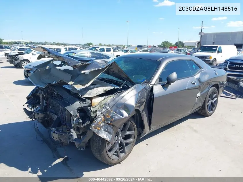 2020 Dodge Challenger Sxt VIN: 2C3CDZAG8LH148516 Lot: 40442092