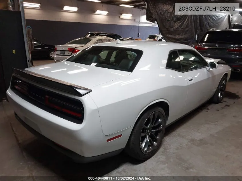 2020 Dodge Challenger R/T Scat Pack VIN: 2C3CDZFJ7LH123210 Lot: 40449811