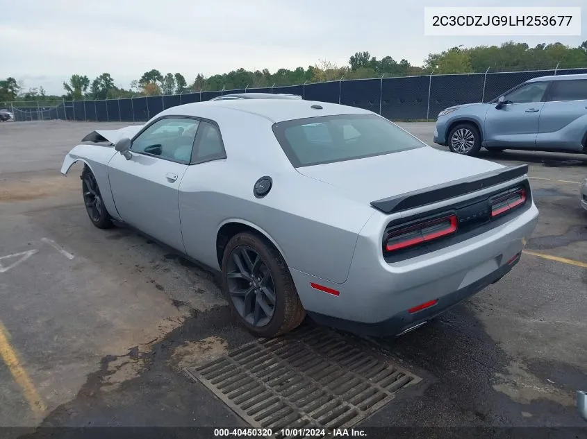 2020 Dodge Challenger Gt VIN: 2C3CDZJG9LH253677 Lot: 40450320